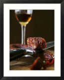 Chorizo and Glass of Sherry