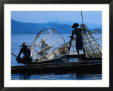 Leg Rowers-Fishermen  Inle Lake  Burma