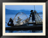 Leg Rowers-Fishermen  Inle Lake  Burma
