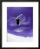Airborne Snow Boarder