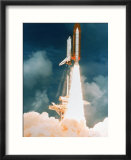 Space Shuttle lifting off
