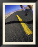 Jogger on Desert Road
