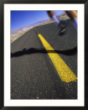 Jogger on Desert Road