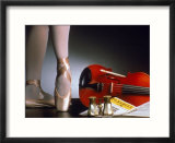 Playbill  ballerina legs and violin