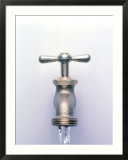 Water Coming Out of a Faucet
