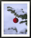 X Mas Ornament on Tree