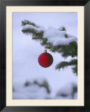 X Mas Ornament on Tree