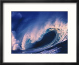 North Oahu  HI  Ocean Wave at High Contrast