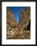 Rafting on the Arkansas River below the Royal Gorge Bridge