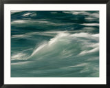 Aqua Blue Waves