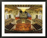 Interior View of an Ornate Orchestra House