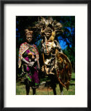 Kikuyu Witch Doctor and His Assistant  Nyahururu  Kenya