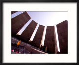 People at Genocide Memorial  Yerevan  Armenia