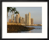 Skyline of Highrise Apartments in Punta Paitilla  Panama City  Panama