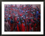 Regiment in Uniform Celebrates the Durbar Festival of Kano  Kano  Nigeria