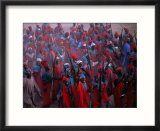 Regiment in Uniform Celebrates the Durbar Festival of Kano  Kano  Nigeria