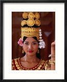 Portrait of dancer  Siem Reap  Cambodia