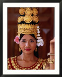 Portrait of dancer  Siem Reap  Cambodia