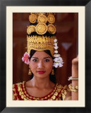 Portrait of dancer  Siem Reap  Cambodia