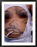 Trompe L'Oeil Body Painting at Ati-Atihan  Kalibo  Panay Island  Aklan  Philippines