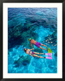 Snorklers  Bahamas  Caribbean