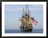 Tall Ship the Kalmar Nyckel  Chesapeake Bay  Maryland  USA