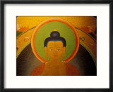Buddha on a Thanka Painting  Tibet
