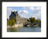Pont Royal and the Louvre Museum  Paris  France