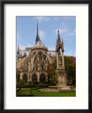Flying Buttresses of Notre-Dame  Paris  France
