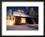 Old House of the Sami People  Lapland  Finland