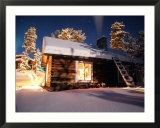 Old House of the Sami People  Lapland  Finland