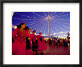 Women in Flamenco Dresses at Feira de Abril  Sevilla  Spain