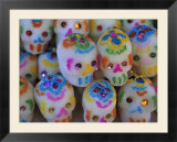 Sugar Skulls are Exchanged Between Friends for Day of the Dead Festivities  Oaxaca  Mexico