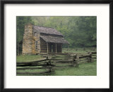 John Oliver Cabin in Cades Cove  Great Smoky Mountains National Park  Tennessee  USA