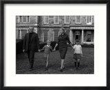 Prince Rainier of Monaco with Princess Grace and Family  August 1963
