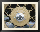 Hub Cap of an Antique Car
