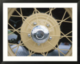 Hub Cap of an Antique Car