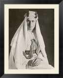 T E Lawrence (Lawrence of Arabia) in Desert Robes
