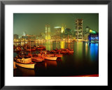 Inner Harbor at Dusk  Baltimore  MD