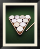 Pool Triangle with Beer Glasses