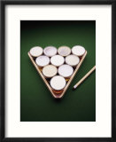 Pool Triangle with Beer Glasses