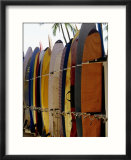 Surfboards  Waikiki Beach Oahu  Hawaii