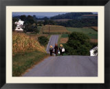 Amish Children  Lancaster County  PA