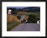 Amish Children  Lancaster County  PA