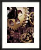 Large gear over smaller ones