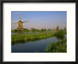 Windmills  Kinderdijk  Zuid  Holland