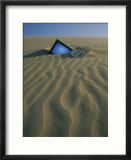 Computer Buried in Sand