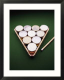 Pool Triangle with Beer Glasses