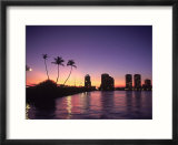Skyline and Sunset  West Palm Beach  FL