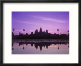 Dusk At Pond  Cambodia